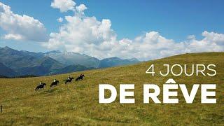 LES PYRÉNÉES À CHEVAL  Je pars avec 3 abonnés à laventure