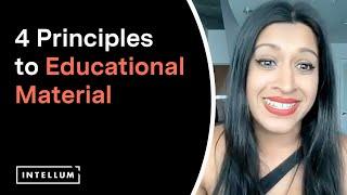 4 Basic Data Principles To Build Educational Material