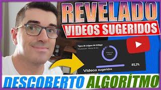 Saiu Video Sugeridos 🟩 Como Funciona o Algorítmo do Youtube  Ganhar mais Views Orgânicas