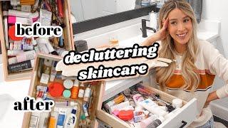 WHATS IN MY DRAWER? decluttering skincare big time  leighannsays