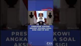 Presiden Jokowi Angkat Bicara Soal Aksi Keji Di Sigi