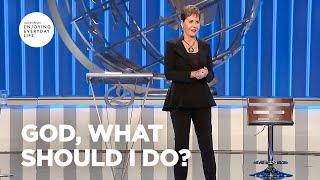 God What Should I Do?  Joyce Meyer  Enjoying Everyday Life