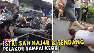 PELAKOR APES.. Suami Kepergok Lagi Jalan Sama Pelakor Istri sah Tak Terima & Dibikin Keok