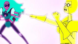 Alexandrite and Yellow DIAMOND Fusion 【animation】 Steven Universe