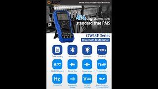 OWON OW18E Handheld  BlueTooth Multimeter Introduction