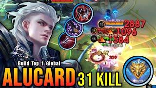 Alucard 31 Kills Insane One Shot Damage Build - Build Top 1 Global Alucard  MLBB