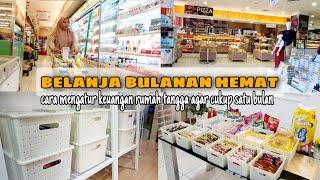 YANG MASIH BOROS SINI AKU AJARIN⁉️CARA MENGATUR UANG BELANJA‼️TIPS HEMAT BELANJA BULANAN