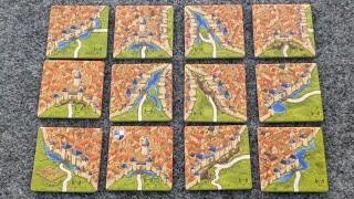 WHATS NEW Carcassonne The Drawbridges Mini-Expansion plus PLAYTHROUGH and RANKING