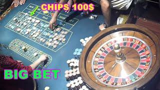LIVE ROULETTE BIG BET CHIPS 100$ TABLE HOT NIGHT MONDAY BIG LOST EXCLUSIVE ️2024-07-02