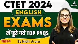 CTET English Previous Year Question Paper By Nidhi Arora  CTET English Marathon 2024  Part #4