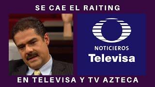 EL NOTICIERO ESTELAR DE TV AZTECA PERDIO 58 POR CIENTO DE LA AUDIENCIA EN LOS ULTIMOS 8 AÑOS.