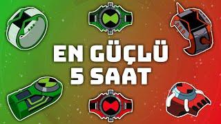 Ben 10 Evrenindeki En Güçlü 5 Saat