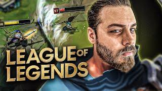 ELRAENN EKİP İLE LEAGUE OF LEGENDS OYNUYOR  WAAOOOOW