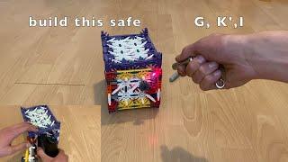 HOW to BUILD a combination safe out of knex