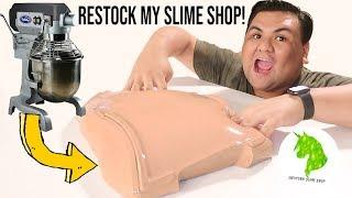 RESTOCK MY SLIME SHOP WITH ME NEW SLIME 