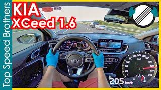 Kia XCeed 1.6 CRDi 2021 AUTOBAHN POV TOP SPEED  #TopSpeedBrothers