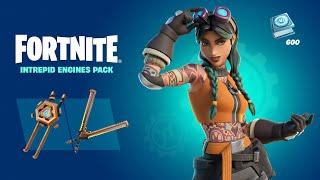 New combat tech jules skin gameplay in Fortnite Fortnite intrepid engines starter pack