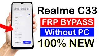 Realme C33 RMX3624 FRP BYPASS Without PC  Android 12 _ NEW METHOD