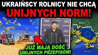 ROLNICY Z UKRAINY NIE CHCĄ PŁACIĆ UNIJNYCH PODATKÓW