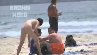 Sitting By People on a Nude Beach Prank