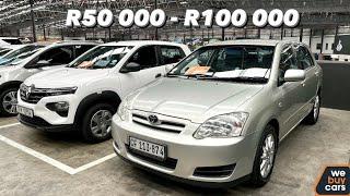 I Found Decent Cars between R50 000 - R100 000 at Webuycars 