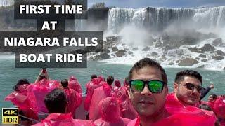 NIAGARA FALLS  BOAT RIDE  FIRST TIME EXPERIENCE 2022  #CANADA #TRAVELVLOG