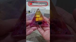 ⬆️🫐🫒水果水晶果冻粽子食谱影片Fruit Crystal Jelly Dumpling Zongzi full video recipe