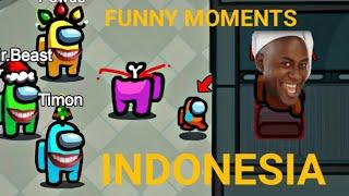 AMONG US FUNNY MOMENTS INDONESIA PART 1