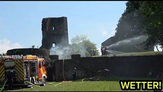 WALDBRAND AUF DEM BERG - THW & Feuerwehr WETTER Ruhr im EINSATZ