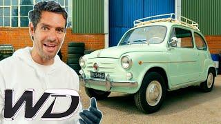 Elvis Restores A Vintage Italian Fiat 600 To Its Former Glory  Wheeler Dealers