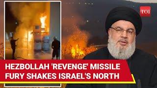 Hezbollah Pounds Israel With Falaq Katyusha Rockets IDF Bases Targeted In Revenge Strikes