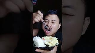 ASMR Nasi putih telur..