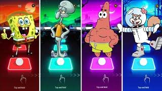 Spongebob vs Squidward vs Patrick vs Sandy  Who Will Win?