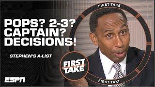 Stephen’s A-List What is Bronny going to call LeBron? POPS?  First Take