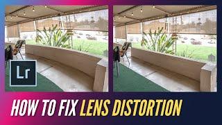 How To Fix Lens Distortion in Lightroom