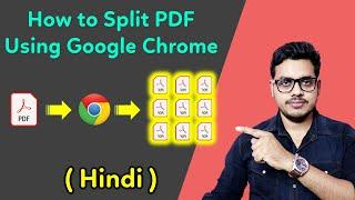 How to split PDF file using google chrome for free and offline  Split PDF file free and offline