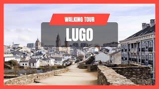 Walking tour Lugo ️ North of Spain  Spain Travel Vlog 4K