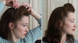 How to Do Victory Rolls  1940s Pin up Hairstyles
