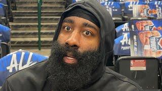 ‘There’s No Pressure’ James Harden Before Clippers Elimination Game 6 Against Mavs.