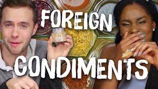 Americans Try Foreign Condiments Cheat Day