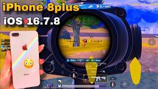 iphone 8 plus Smooth 60 Fps Gameplay  iphone 8 plus pubg test