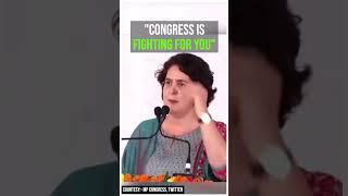 #Shorts  Congress is fighting for you  Priyanka Gandhi  Madhyapradesh Election Kamalnath  BJP