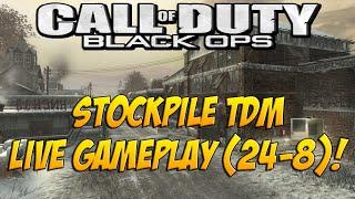 Stockpile TDM Live Gameplay 24-8 Black Ops
