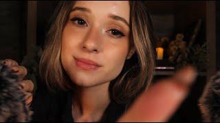 ASMR For When You Feel Sad  Positive Affirmations Fluffy Mics Echoes Tapping Crinkles