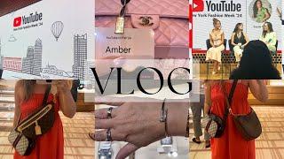 VLOG - COME WITH ME TO @YouTube NYC FASHION WEEK CARTIER SHOPPING AND MORE