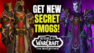 How To Get New Cool Secret Transmogs & Cosmetics In TWW? WoW The War Within Transmog Guide