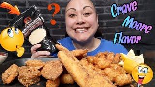 Fried Fish & Shrimp  Crave Moore Flavor Spicy Crispy Seafood Breading @MooreFlavor Review