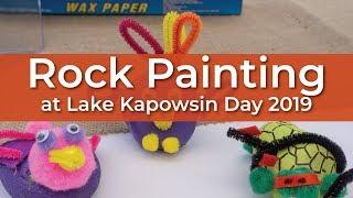 Rock Decorating at Lake Kapowsin Day 2019