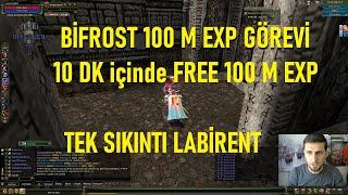 Bifrost 100 M ExP Görevi Bedava 100 M Ex 10 DK da Bitir  LABİRENT NASIL GEÇİLİR - Sesli Bilgiler TR