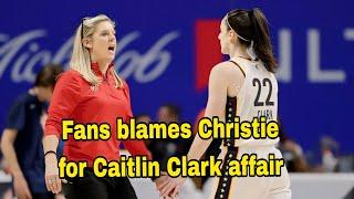 Fans wnba blames Christie Sides Over Released Text Messages from Caitlin Clark